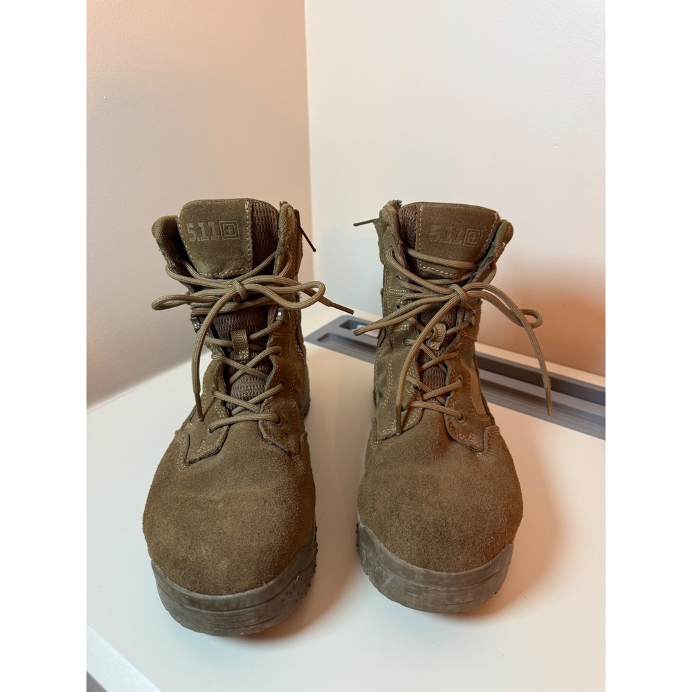 5.11 Tactical ATAC 2.0 6" SZ Desert Mens 10 Dark Coyote Suede Combat Boots